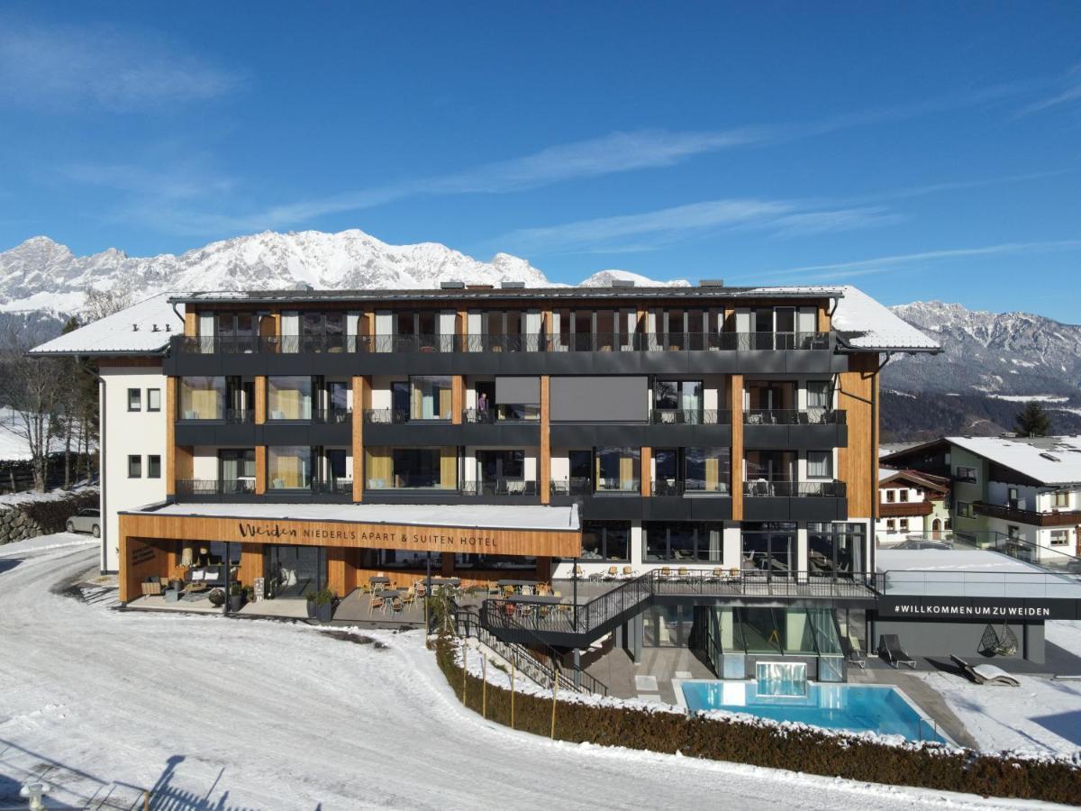 Apart & Suiten Hotel Weiden Schladming Buitenkant foto