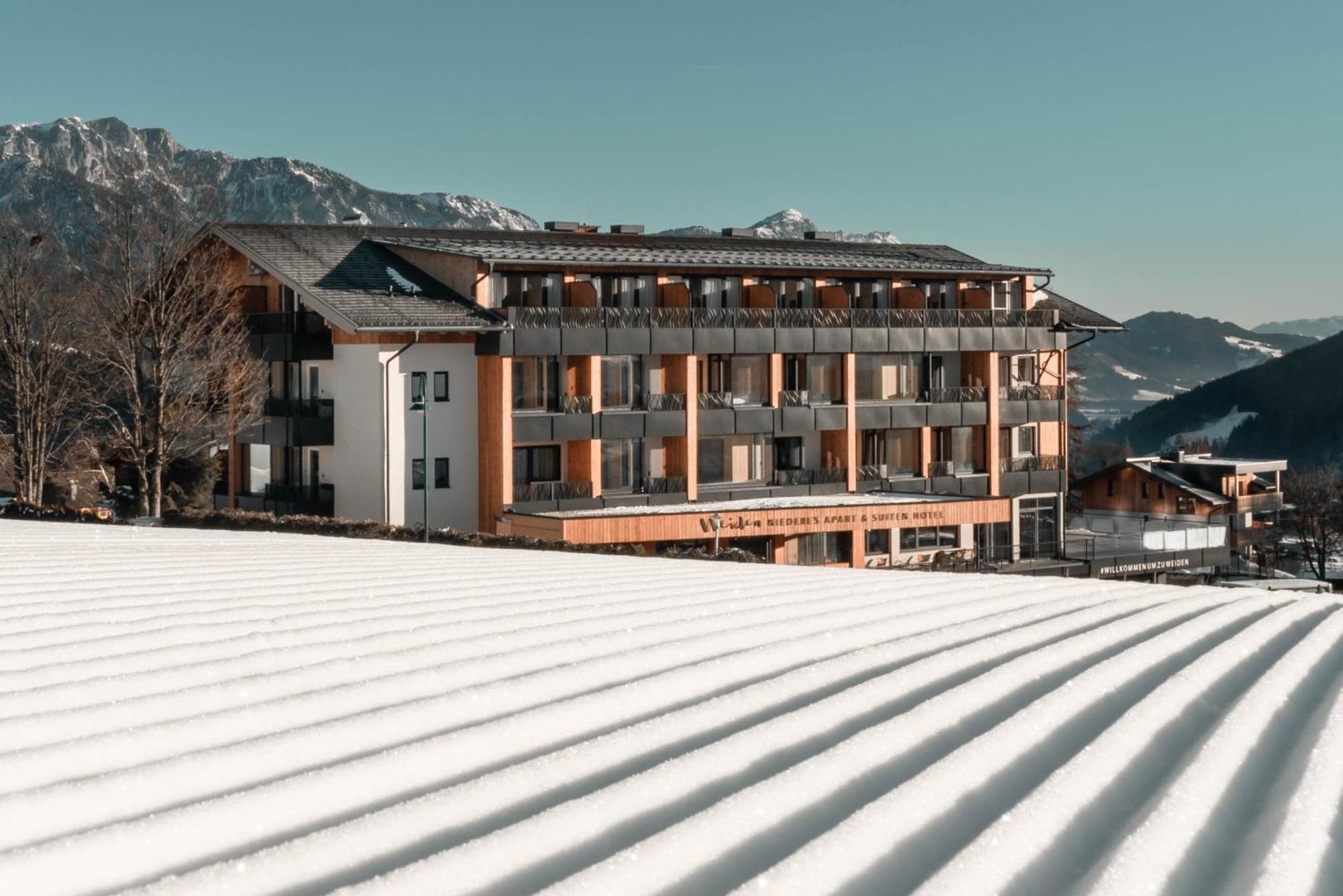 Apart & Suiten Hotel Weiden Schladming Buitenkant foto