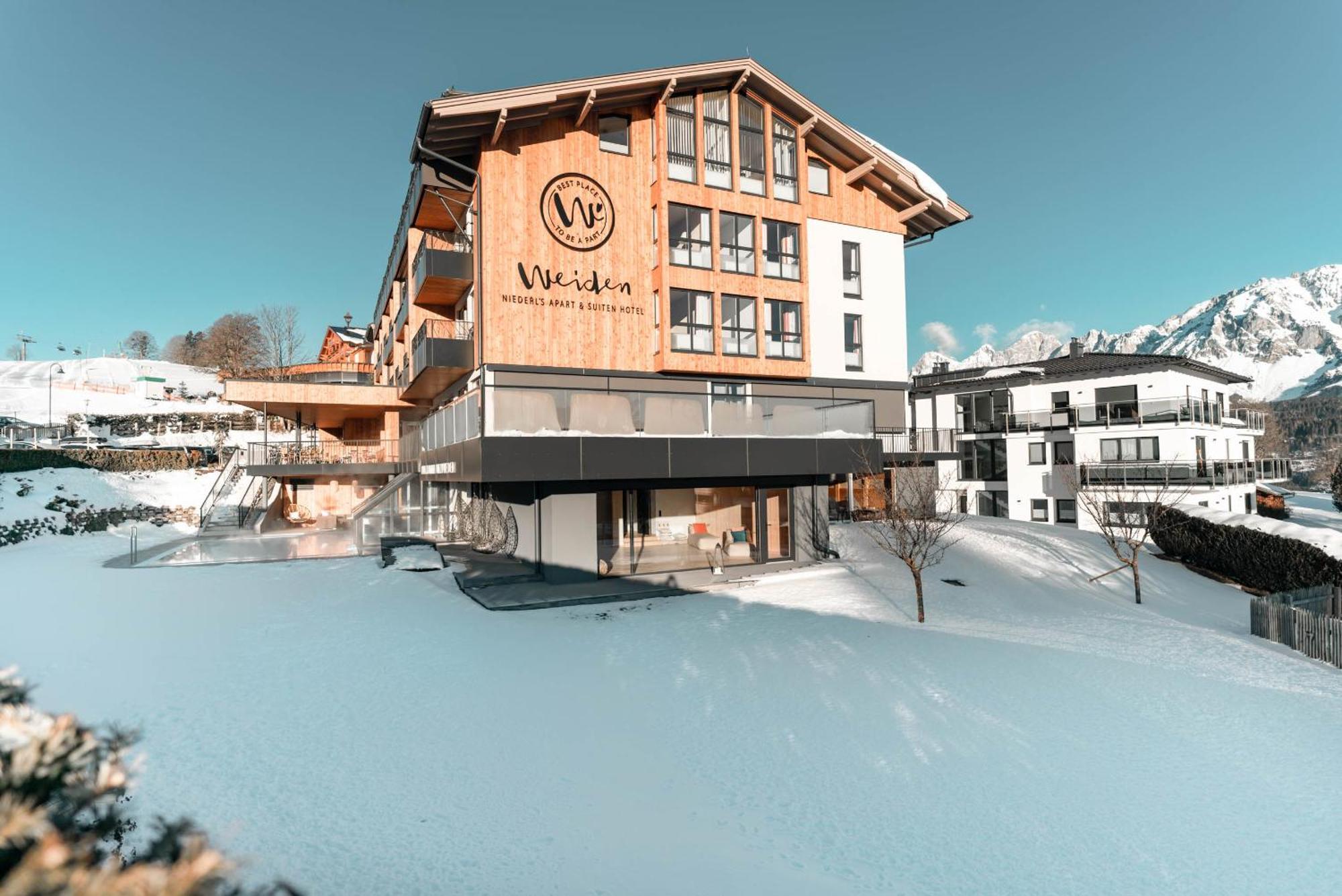 Apart & Suiten Hotel Weiden Schladming Buitenkant foto